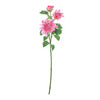 2 Pack | 30" Fuchsia Long Stem Artificial Dahlia Flower Spray, Silk Flower Bouquet