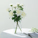 2 Pack | 30inch Ivory Long Stem Artificial Dahlia Flower Spray, Silk Flower Bouquet