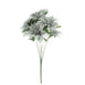 Pack of 2 | 20inch Silver Dahlia Flower Bushes, Artificial Wedding Bouquets