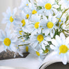 6 Bushes | 20inch Light Blue Daisy Flower Spray, Artificial Flowers Bouquet#whtbkgd#whtbkgd