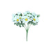 4 Pack | 11inch Artificial Daisy Flower Bushes, Silk Flowers For Vases - Blue | eFavorMart