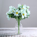 4 Pack | 11inch Artificial Daisy Flower Bushes, Silk Flowers For Vases - Blue | eFavorMart