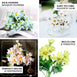 4 Pack | 11inch Artificial Daisy Flower Bushes, Silk Flowers For Vases - Lavender | eFavorMart