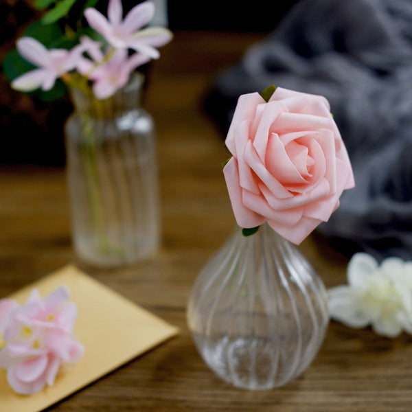 Artificial Roses, Peonies, Daisy & Hydrangea Mix Faux Flowers Box with Stem and Leaves