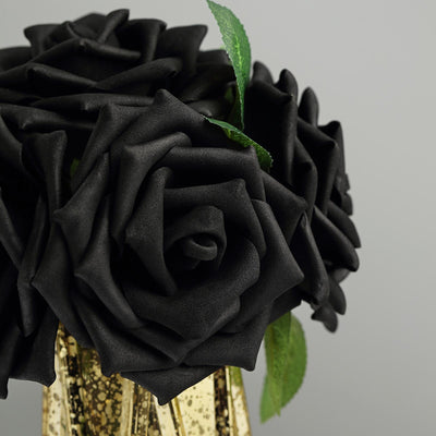 5 inch Artificial Roses, Foam Roses, Silk Roses#whtbkgd