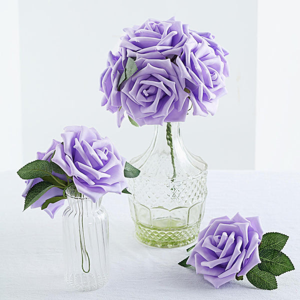 5 inch Artificial Roses, Foam Roses, Silk Roses