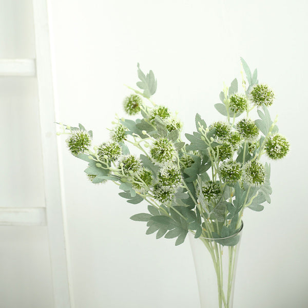 Globe Thistle, Artificial Flowers, Fake Plants