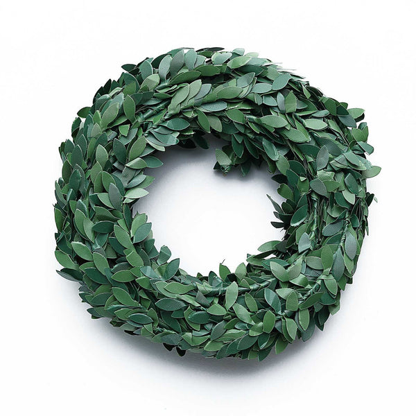 18FT Mini Leaf Garland, DIY Wired Artificial Vine Greenery Garland