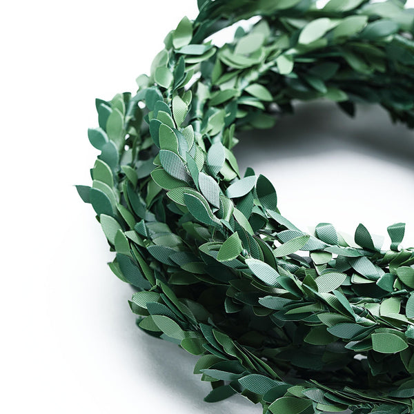 18FT Mini Leaf Garland, DIY Wired Artificial Vine Greenery Garland