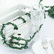 18FT Mini Leaf Garland, DIY Wired Artificial Vine Greenery Garland