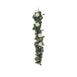 42" Frosted Green Artificial Eucalyptus Leaves Garland With Ranunculus Flowers