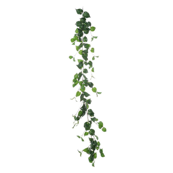 5 FT | Real Touch Green Poplar Leaves Artificial Garland Vines
