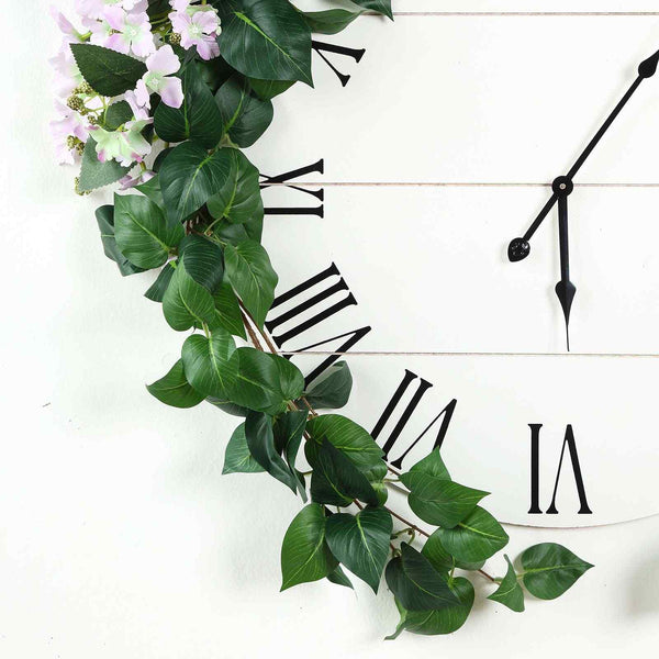 5 FT | Real Touch Green Poplar Leaves Artificial Garland Vines