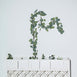 Frosted Green Garland, Greenery Garland, Faux Eucalyptus Garland