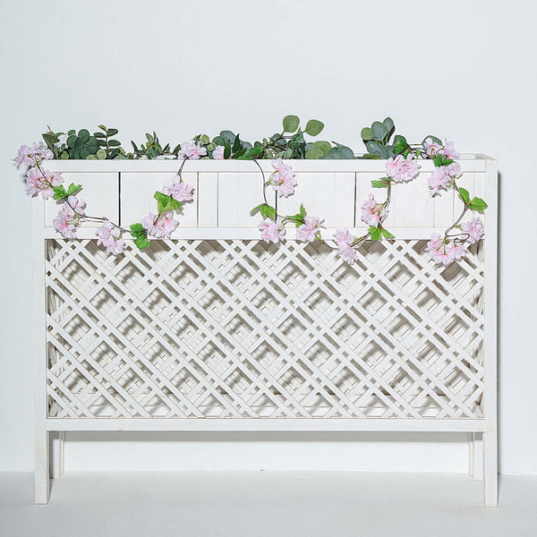 Artificial Cherry Blossom, Silk Flower Garland, Hanging Vines