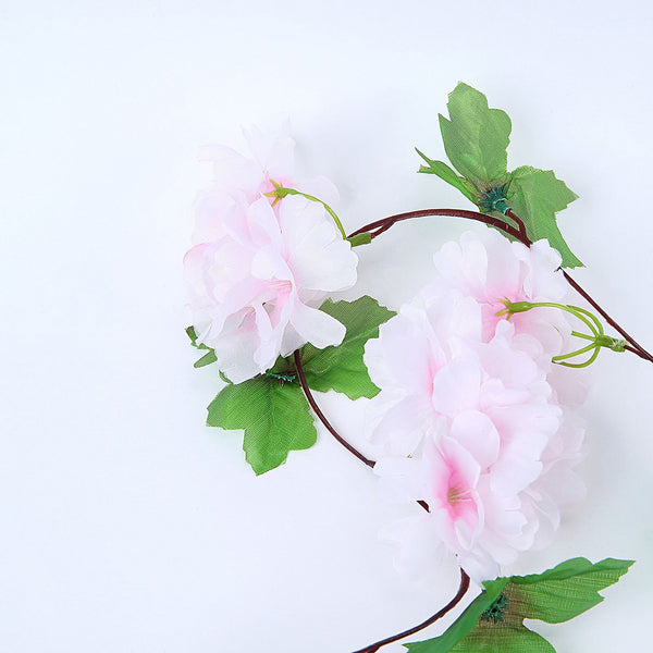 Artificial Cherry Blossom, Silk Flower Garland, Hanging Vines