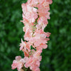 7 FT Blush | Rose Gold Silk Hydrangea Artificial Flower Garland#whtbkgd
