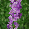 7 FT Purple Silk Hydrangea Artificial Flower Garland#whtbkgd