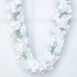 7 FT White Silk Hydrangea Artificial Flower Garland