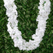 7 FT White Silk Hydrangea Artificial Flower Garland