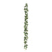 6 ft | Cream | 20 Flowers | UV Protected Silk Rose Garland | Bendable Wire Vines | Artificial Flower Garlands with Leaves
