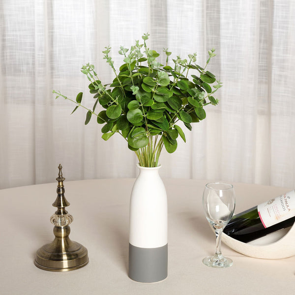 2 Bushes | 19'' Light Green Eucalyptus Sprays Artificial Plants