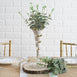 2 Bushes | 19'' Tall Frosted Green Artificial Eucalyptus Sprays