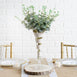 2 Bushes | 19'' Tall Frosted Green Artificial Eucalyptus Sprays