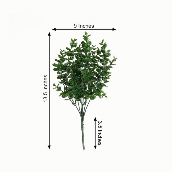 Artificial Eucalyptus Bushes, Faux Greenery Spray, Fake Eucalyptus Branches
