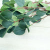 2 Bushes - 36" Green Flexible Artificial Eucalyptus Stems - UV Protected Artificial Outdoor Plant #whtbkgd