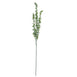 3 Bushes | 30Inch Artificial Eucalyptus Leaves Spray, Faux Greenery Stems - Frosted Green