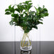 2 Pack | 26inch Artificial Green Lemon Leaf Stem, Faux Greenery Spray