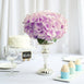 5 Bushes | 25 Heads Lavender Artificial Flower Silk Hydrangea Bushes Wholesale