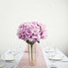 5 Bushes | 25 Heads Lavender Artificial Flower Silk Hydrangea Bushes Wholesale