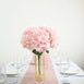 Hydrangea Bush Artificial Silk Flowers - Blush