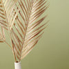 Metallic Gold Artificial Palm Leaf Spray, Tropical Leaves Vase Filler Floral Decoration