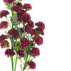 2 Bushes - 33inches Chrysanthemum Flower, Artificial Mums, Flower Spray#whtbkgd