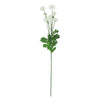 2 Bushes | 33inch Ivory Chrysanthemum Flower Stem, Artificial Silk Flower Spray