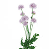 2 Bushes | 33inch Lavender Chrysanthemum Flower Stem, Artificial Silk Flower Spray