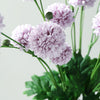 2 Bushes | 33inch Lavender Chrysanthemum Flower Stem, Artificial Silk Flower Spray#whtbkgd