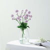 2 Bushes | 33inch Lavender Chrysanthemum Flower Stem, Artificial Silk Flower Spray