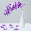 Lavender Butterfly Orchid Artificial Flower Heads, DIY Craft Silk Flowers