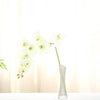 2 Stems - 40inch Cream Artificial Long Stem Orchids - Silk Flowers Orchid Bouquet