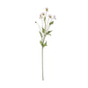 2 Bushes | 33Inch Long Stem Artificial Silk Poppy Flower Bouquet Spray - Blush/Rose Gold