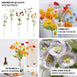 2 Pack | 33" Silk Poppies Flower Stem, Artificial Flowers For Vase Floral Arrangement - Blush/Rose Gold