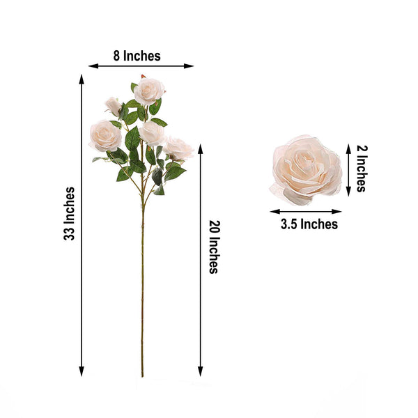 artificial roses, long stem roses, silk roses, faux flowers