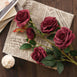 artificial roses, long stem roses, silk roses, faux flowers