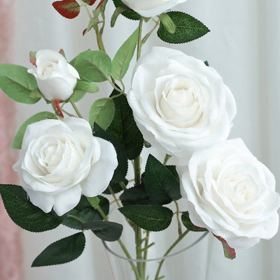 artificial roses, long stem roses, silk roses, faux flowers#whtbkgd