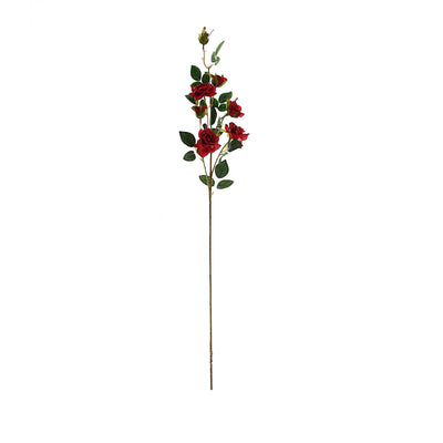 Pack of 2 | 38 inch Burgundy Silk Long Stem Roses, Artificial Flowers Rose Bouquet