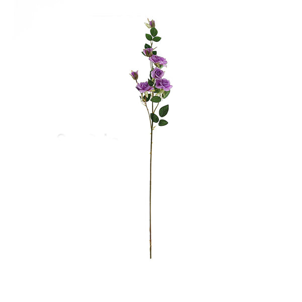 Pack of 2 | 38 inch Lavender Silk Long Stem Roses, Artificial Flowers Rose Bouquet